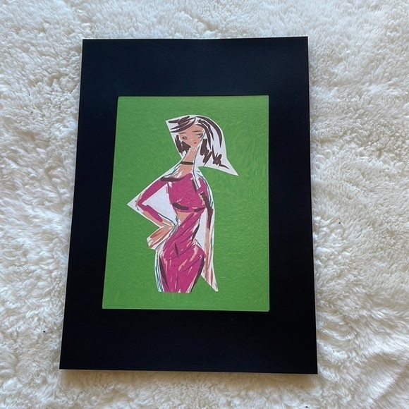 Sinta Margot Other - Handmade digital art cutout NWT once purchased of my own a drawing from my book
